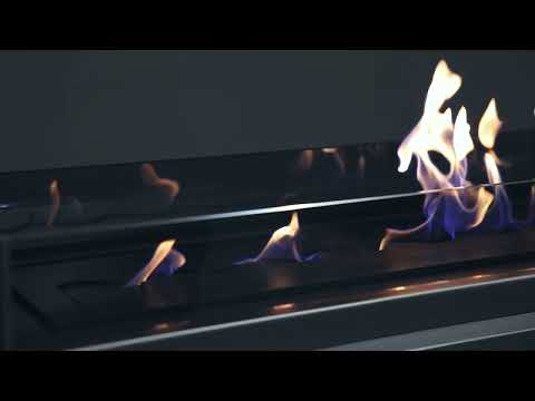 Zweiseitiger Bioethanol Einbaukamin Raumteiler - FAME 60